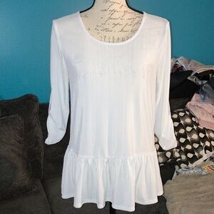 🎉4 for $20 Apt 9 Peplum Top, Medium